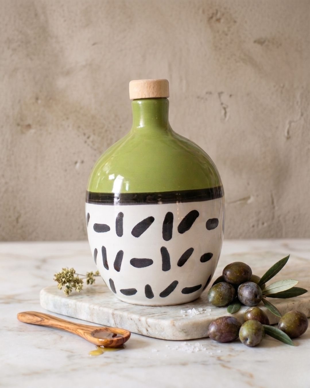 Orcetto Afrodite verde con olive