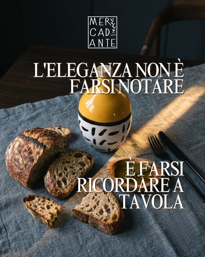 Post Instagram: l'eleganza non è farsi notare, è farsi ricordare a tavola